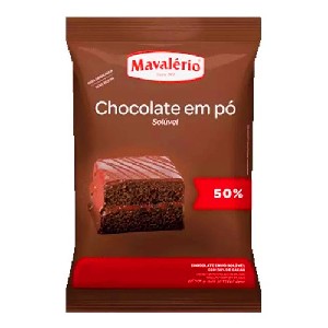 Imagem de Chocolate em Pó Solúvel 50% Cacau 1,01 Kg - MAVALÉRIO